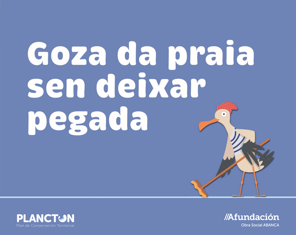 Goza da praia sen deixar pegada. PLANCTON,.Afundación,