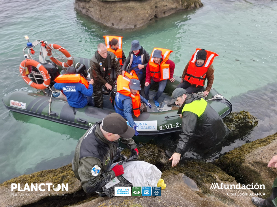 PLANCTON 2026: limpieza Areoso y Pedregoso_Afundación